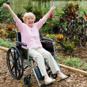 Elderly in Wheelchair